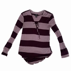Stripes long sleeve alternative top